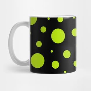 Spots and Stripes - Lime Green Mug